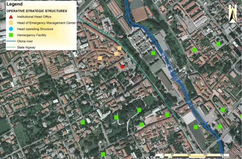 Figure 1. Example of strategic operative structure in Castellanza town (in the province of Varese, Italy)