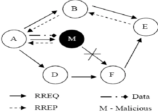 Fig. 3. DSR route reply (RREP). 