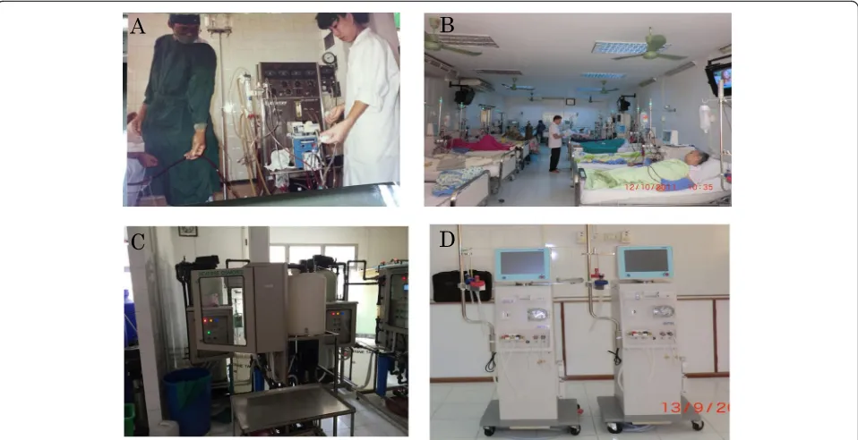 Table 1 Number of outpatients in the nephrology departmentof Mittaphab Hospital