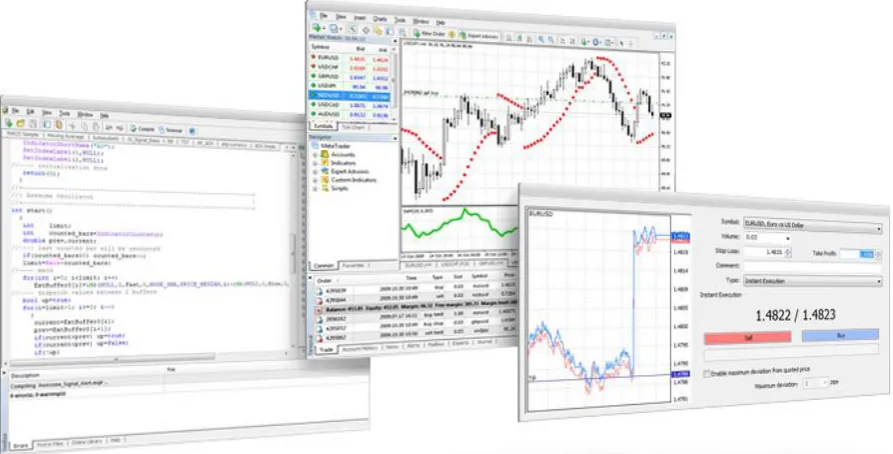 Fig. 5. MetaTrader 4 trading terminal. 