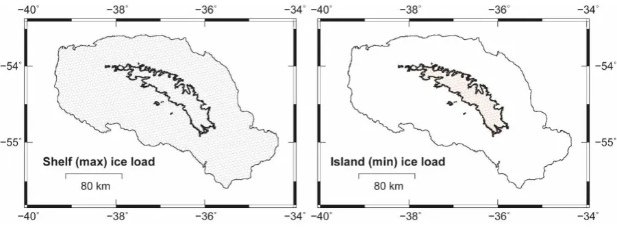 Figure 6: A: Map of present day rates of relative sea-level change modelled in SELEN using ICE-5G and 