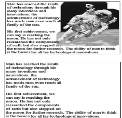 Figure 1.1 Example of a documented video image clip   
