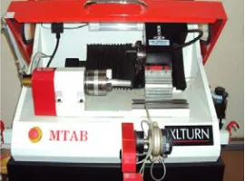 Fig. 1 Bench-top CNC Trainer Machine. 
