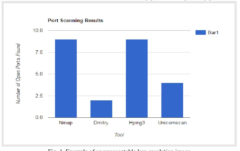 Fig. 1  Example of an unacceptable low-resolution image 