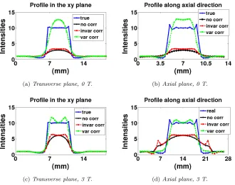 Table 4: Mean and CV values relative to the hot spot inside the lung region in the water and