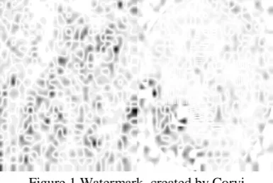 Figure 3 Watermark created by Kundur 