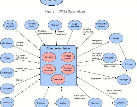 Figure 1: COTS Stakeholders