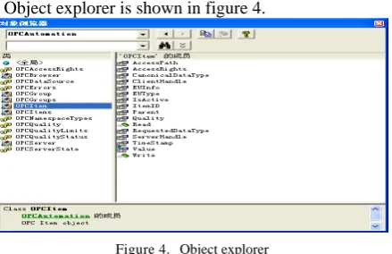Figure 3.   The basic structure of the multiple OPC client