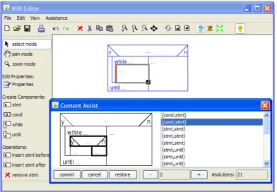 Figure 9: Screenshot of the user interface