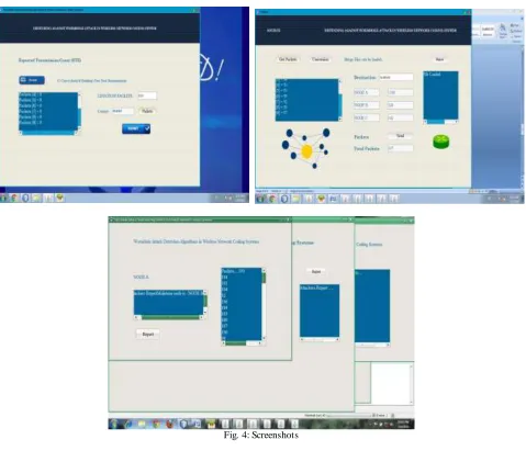 Fig. 4: Screenshots 