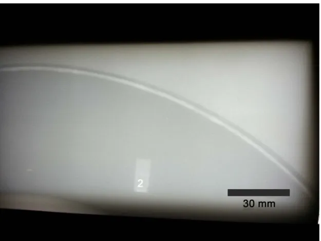Figure 6. X-ray radiograph of a weld seam from an exemplary process chain of NVEBC and NVEBW for weld preparation and subsequent welding on one machine to produce a circular flange construction for S1100QL and S960QL