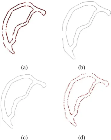 Figure 5 shows an application of curvature analysis inoffset curve [11], and the interval between cubic B´ezier