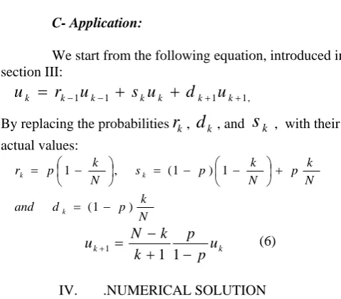 Figure 7 shows for three numbers of states (500, 1000 and 1500) the mean probability. Also, this mean probability decreasing as the total number of states increasing