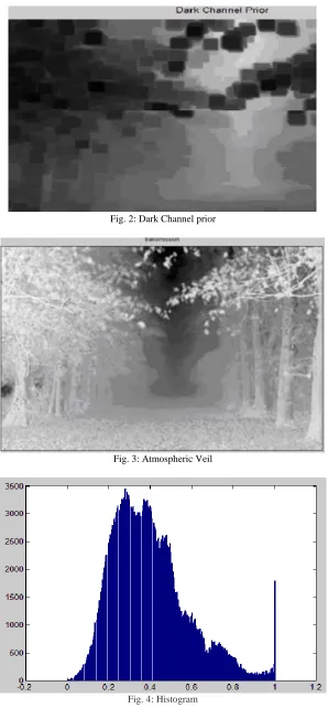 Fig. 2: Dark Channel prior 