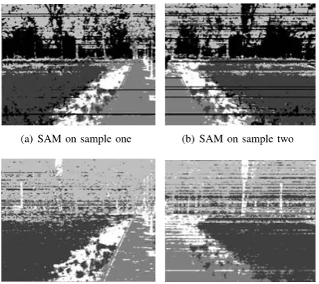 Figure 5. Farmland objects extraction images