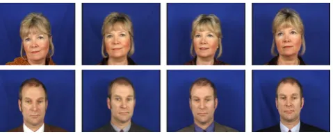 Figure 4. Face Images in the ORL Database of Faces.