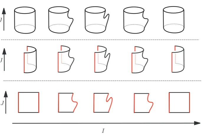 Figure 9: The behavior of the map qtincreases. Attimef on the pre-image of a neighborhood K of the lip