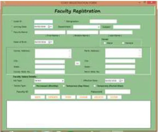 Fig. 3: The Teacher will register for particular lecture. 