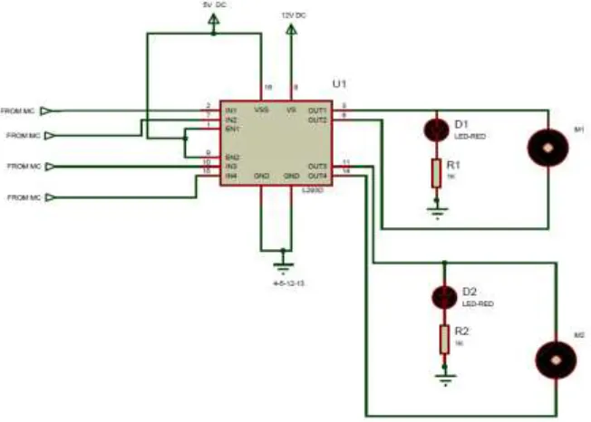 Fig. 6: IR sensor circuit 