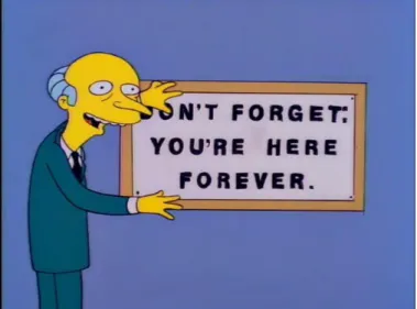 Fig. 2. JPEG image of Mr. Burns stored (without any burns) in a single transaction on 5 April 2017 using the Data Drop w/ Sig method (multiple P2SH inputs with a Redeem Script of OP DROPs)