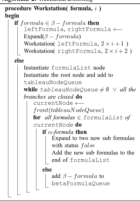 Figure 6. α and β-formulas for LTL.