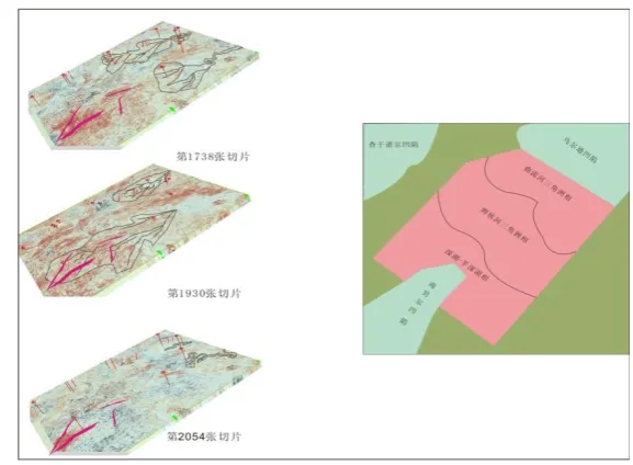 Figure 6 Strata section of the second section of the Damoguaihe group 