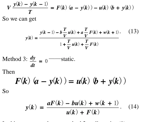 TABLE I.   HE ERROR OF THE TWO PROPOSED METHODS
