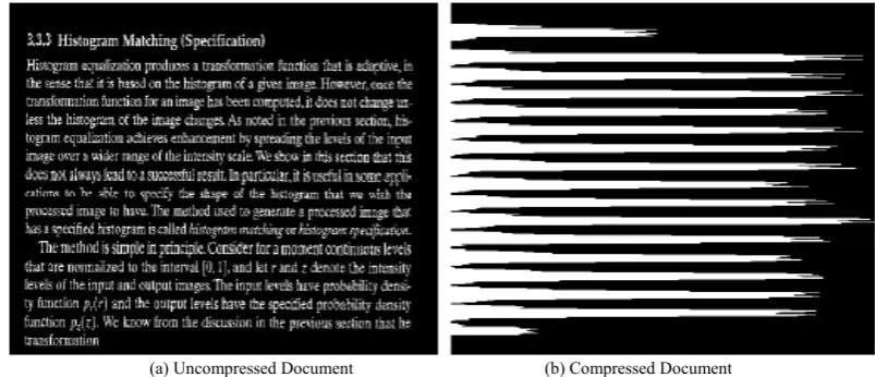 Fig 3: Proposed Model for font size detection in run-length compressed domain 