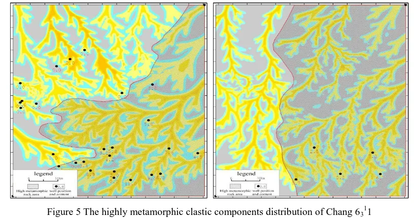 Figure 4 The heavy mineral combination of Chang 6322 