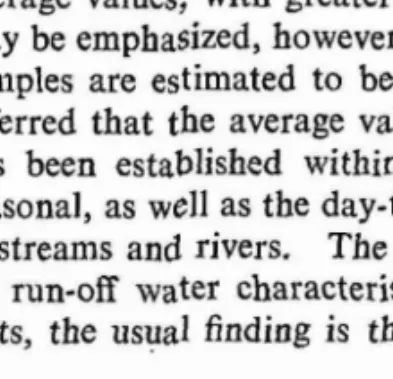 Figure I.Variation of radium content of Ganges waterwith distance from the source.