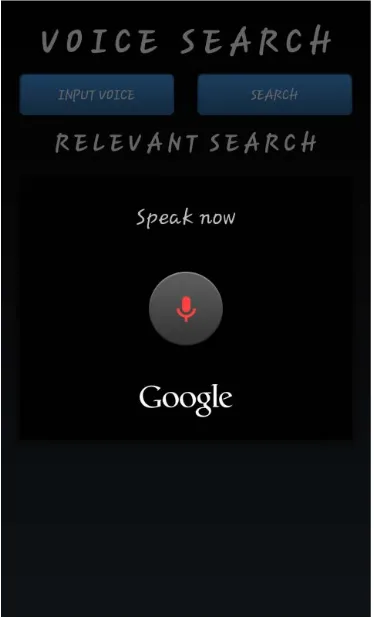 Fig 8.Voice Based Search 