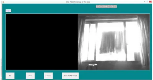 Fig. 5: Live Video Coverage Tab in Static Mode 