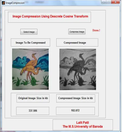 Figure 2 : MATLAB GUI for Proposed Algorithm 