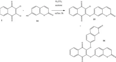 Figure 3. Mixture of products obtained from 9 in the Pechmann conditions. 