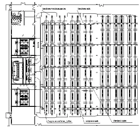 Figure 2.  Design illustration of large and small zone ventilation. 