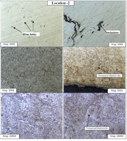 Figure 11. Micro examination at location 2. 