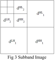 Fig 3 Subband Image 