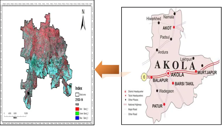 Figure 1. Location Map of Study Area 