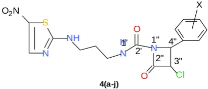 Figure 4. Structure of compound 4a-4j. 