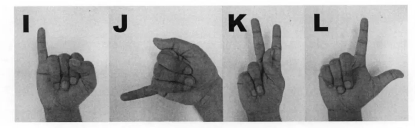 Fig. 11  E xperim ent  1  G estu res  - M,  N,  O,  P