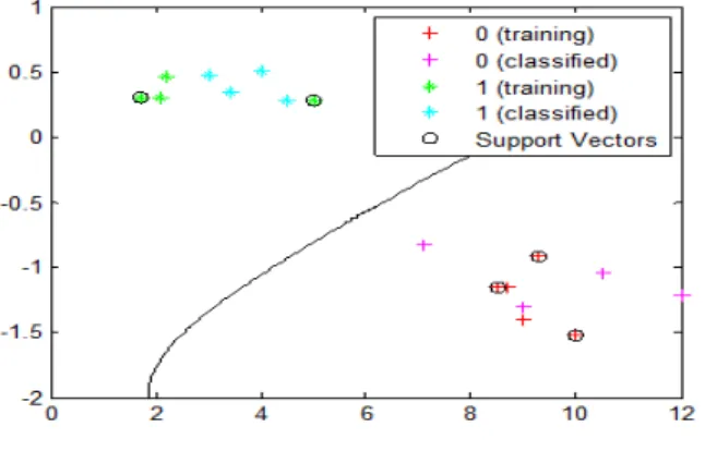 Fig. 4: SVM Classifier output. 