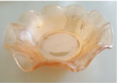 Figure 2. The dessert bowl: An object that represents my father’s mentoring 