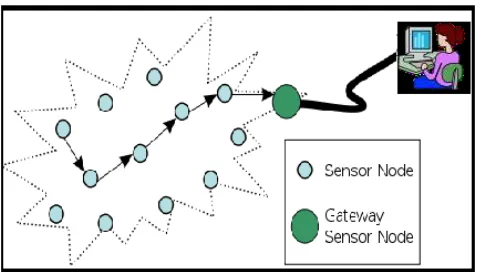 Fig 1. Wireless Sensor Networks 