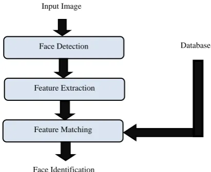 Figure 1: Basic flow of face recognition [13] 