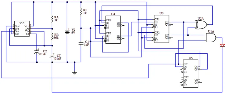 Fig. (5) Transmitter Circuit  