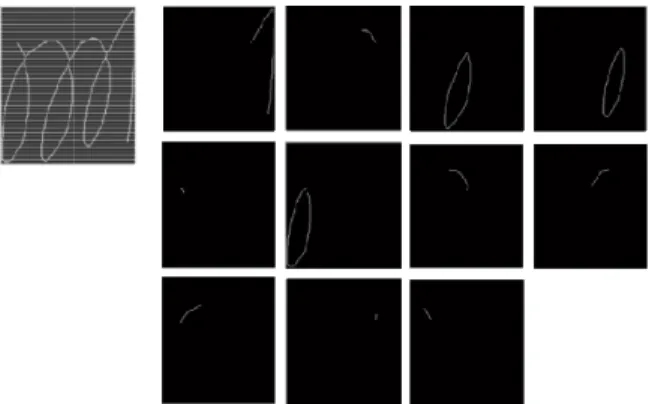 Fig. 2: Sample pre-features extracted after junction point identification
