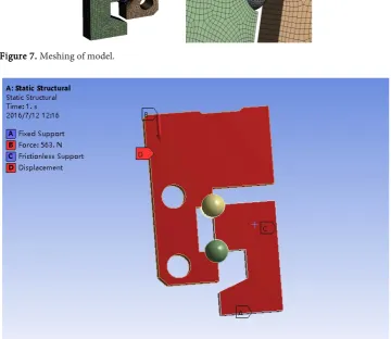 Figure 7. Meshing of model. 