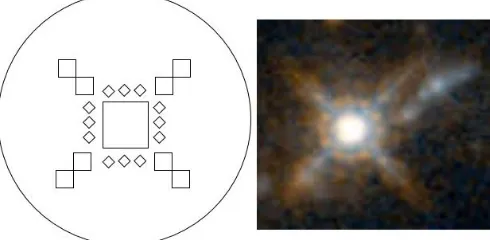 Figure 4. Octahedron particle sphere and fault cone. 