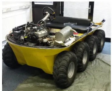 Figure 1 amphibious autonomous vehicle (DORIS) 