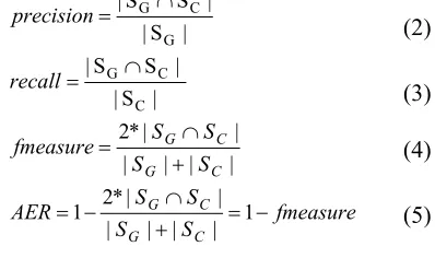 Table 2. Alignment Results Including Null Links 